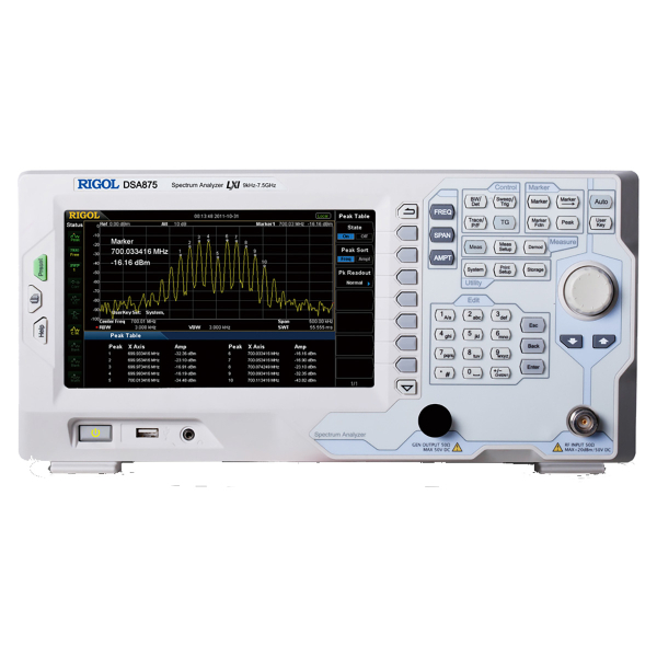 Анализатор спектра RIGOL DSA875 фото