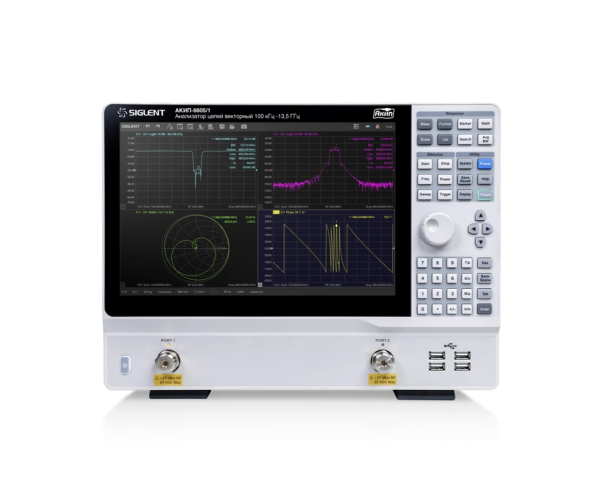 Анализатор цепей векторный АКИП-6605/1 фото