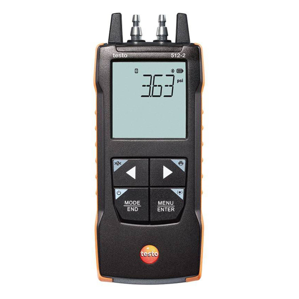 Дифференциальный манометр Testo 512-2 с подключением к приложению фото