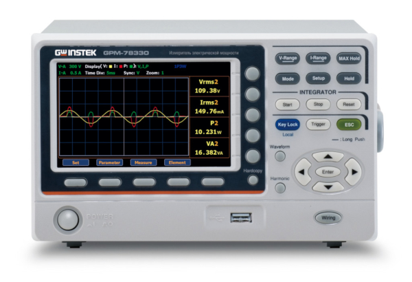 Измеритель электрической мощности GPM-78330 с интерфейсом GPIB/DA12 фото