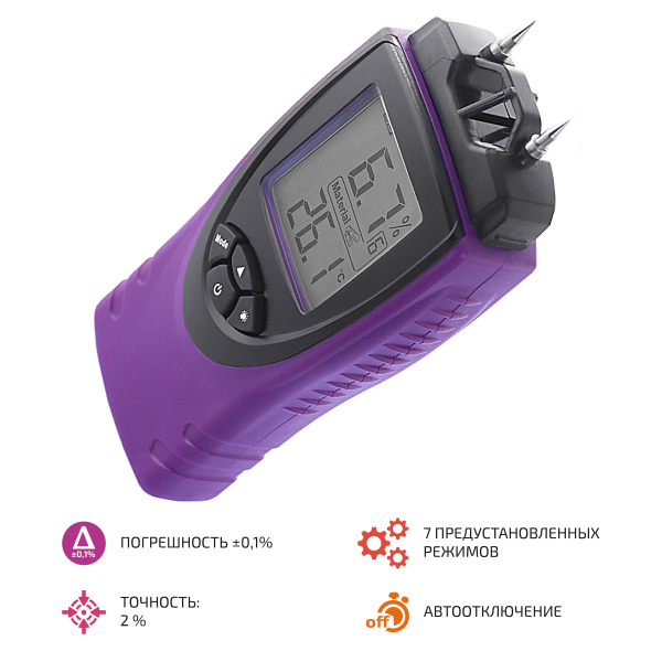 Измеритель влажности твердых материалов (Влагомер) МЕГЕОН 20501 фото