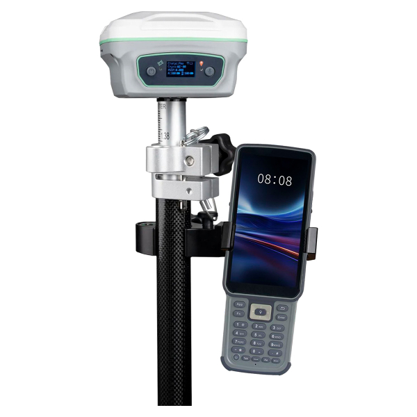 Комплект GNSS-приёмник RGK SR1 с контроллером RGK SC100 и вехой RGK GLS 25 фото