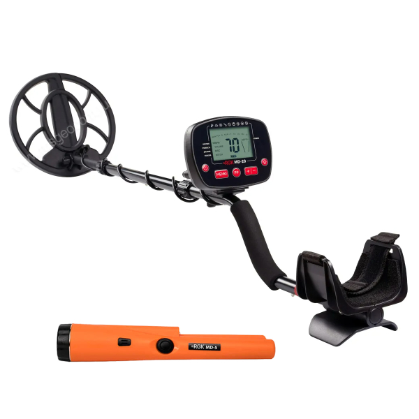 Комплект: Металлоискатель RGK MD-20 + пинпоинтер RGK MD-5 фото