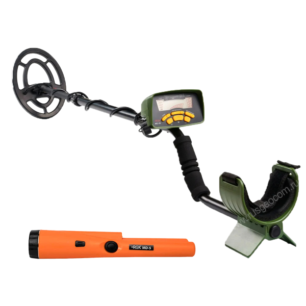 Комплект: металлоискатель RGK MD-25 + пинпоинтер RGK MD-5 фото