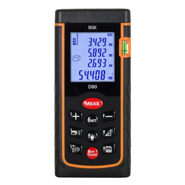 Лазерный дальномер RGK D80 фото