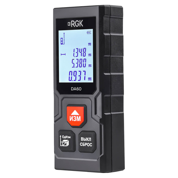 Лазерный дальномер RGK DA60 фото