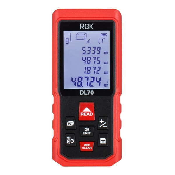 Лазерный дальномер RGK DL70 фото