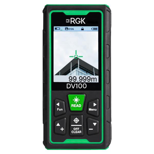 Лазерный дальномер с видоискателем RGK DV100 фото