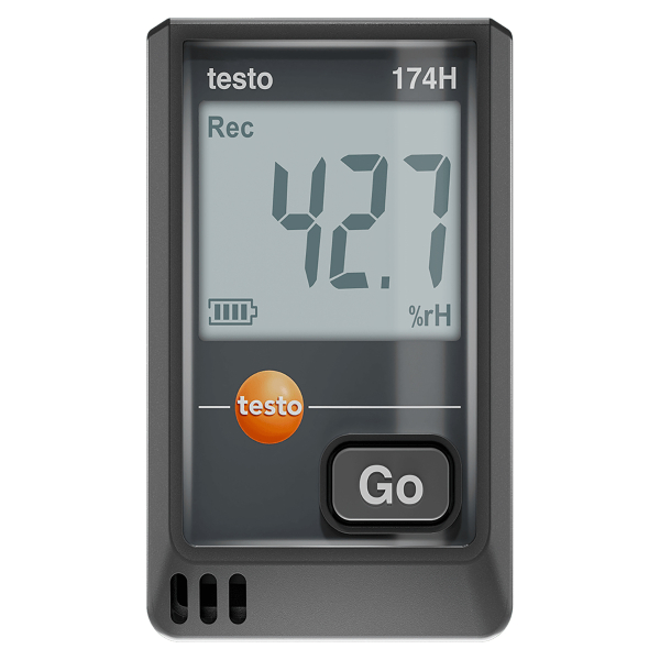 Логгер Testo 174 H USB-C чёрный фото