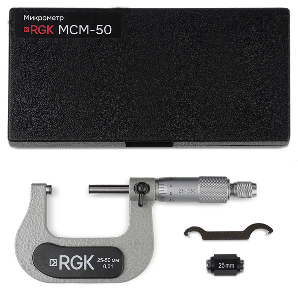 Микрометр RGK MCM-50 фото
