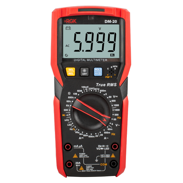 Мультиметр RGK DM-20 с поверкой фото