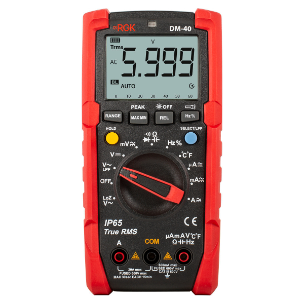 Мультиметр RGK DM-40 фото