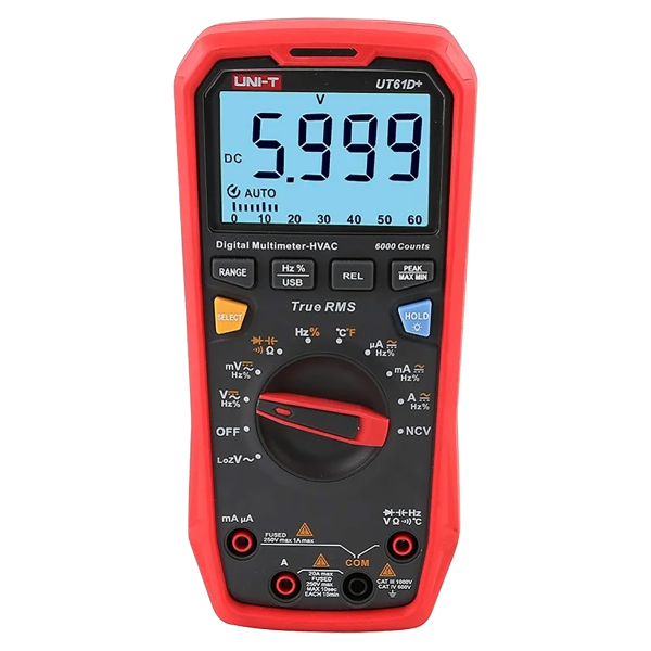 Мультиметр UNI-T UT61D+ фото