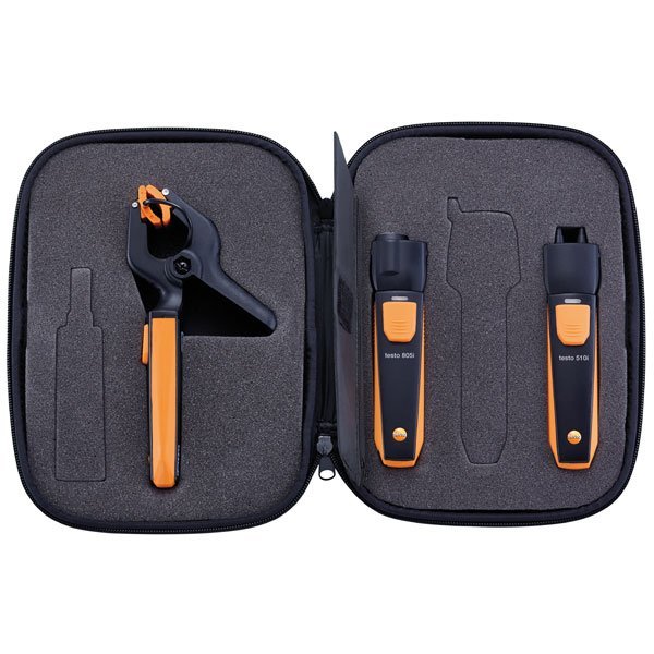Набор смарт-зондов для систем отопления (кейс/testo 115i 2 Gen  805i 510i) протокол калибровки батарейки фото