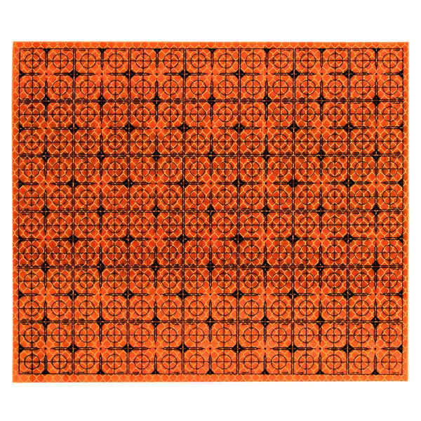 Отражатель пленочный RGK 30*30 мм (42 шт.) оранжевый фото