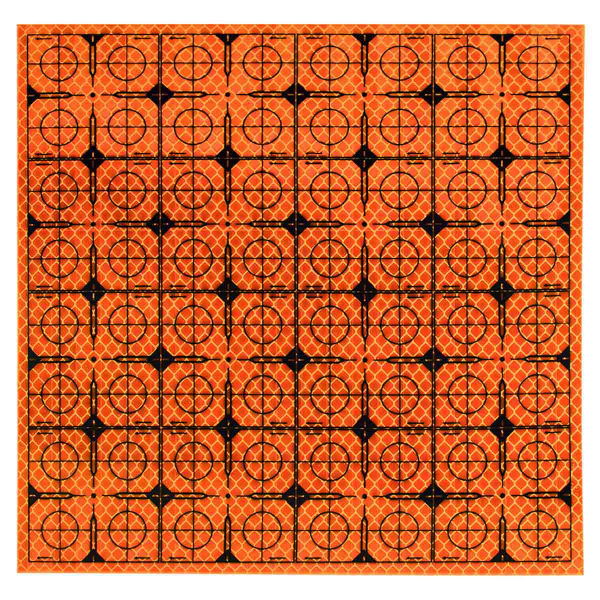 Отражатель пленочный RGK 50*50 мм (16 шт.) оранжевый фото