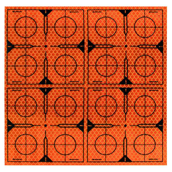 Отражатель пленочный RGK 90*90 мм (4 шт.) оранжевый фото