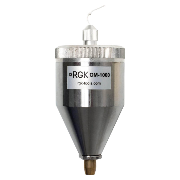 Отвес маркшейдерский RGK OM-1000 со съёмным шнуром фото