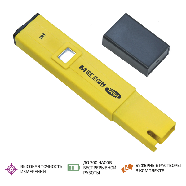 PH-метр цифровой МЕГЕОН 17001 фото
