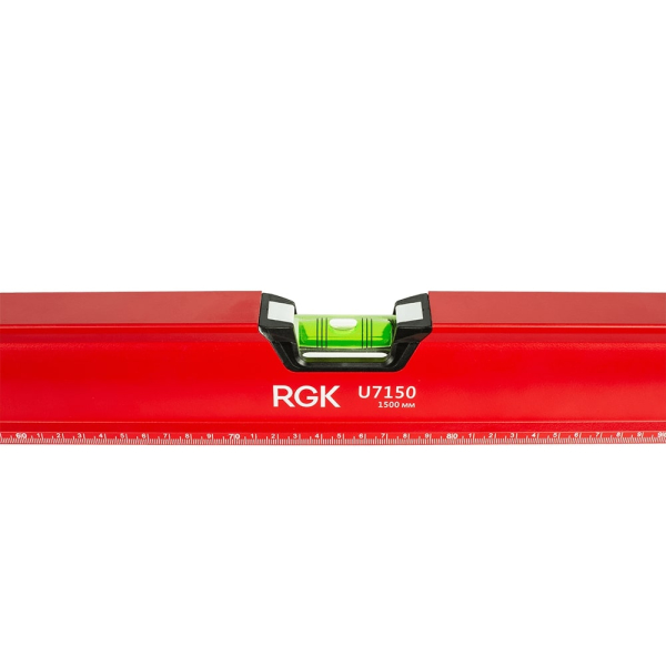 Пузырьковый строительный уровень с магнитом RGK U7200 2 м (200 см) фото