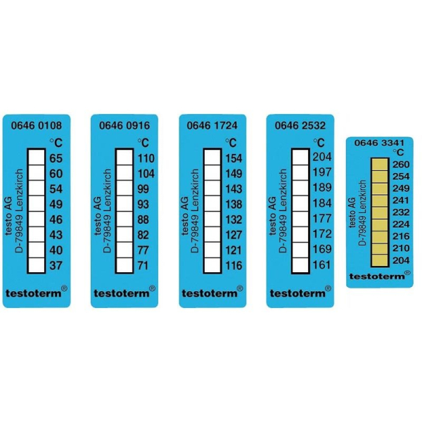 Самоклеющиеся термополоски Testo (0646 3341) фото