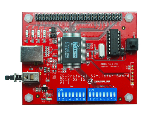 Симулятор протоколов, Демо-плата 2 фото