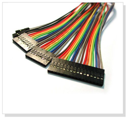 Тестовый кабель 32/25  (кабель-шлейф 25см) фото