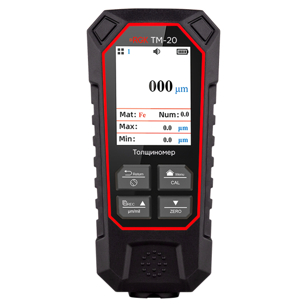 Толщиномер RGK TM-20 фото