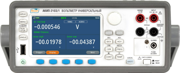 Вольтметр универсальный АКИП-2103/1 фото