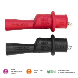 Комплект зажимов для щупов МЕГЕОН 12410 фото