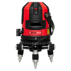 Лазерный уровень RGK UL-21 с калибровкой фото