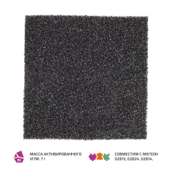 Угольный фильтр для моделей (МЕГЕОН 028ХХ) МЕГЕОН 02904 фото